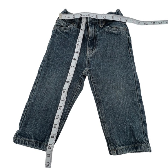 U.S. Polo Assn. Elastic Waist Straight Leg Jeans Size 18 Months - Picture 4 of 5